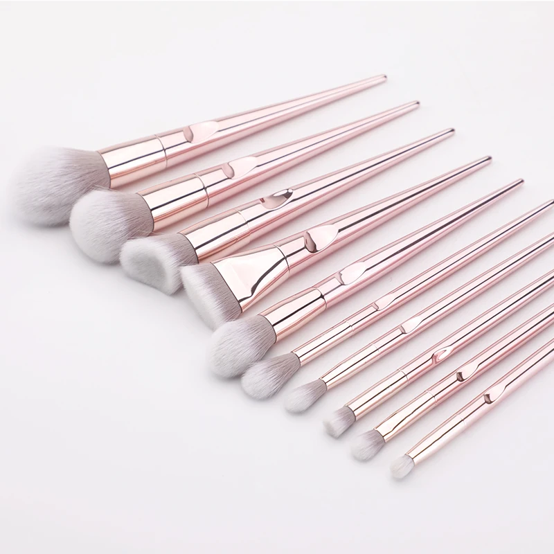 

New 10Pcs Eye Makeup Brushes Set Eye Shadow Eyebrow Sculpting Power Brushes Facial Makeup Cosmetic Brush Tools