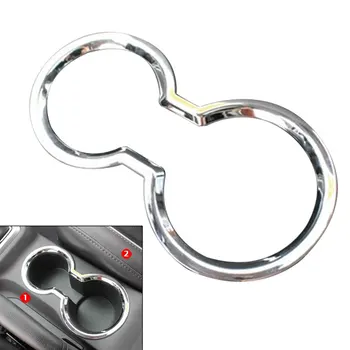 

Dewtreetali new For ix25 Hyundai creta accessories cup holder decoration cup hole cover trim interior Mouldings ABS Chromium