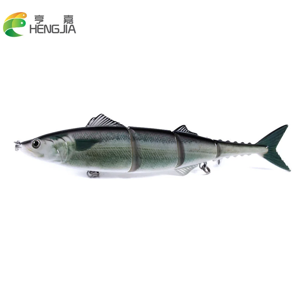 JM037-4 HENGJIA 1pcs Jointed Minnow Fishing Lures Wobblers 20CM/54.8G Lifelike 4 Sections Swim Bait Isca Artificial Fishing Tackle - Цвет: JM037-4