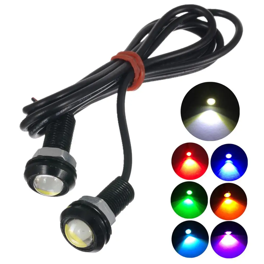 

1 PCS 1.5W LED DC 12V Eagle Eye Car Light Source Styling for Daytime Running Light DRL Tail Backup Stop Light Car Motor Auto