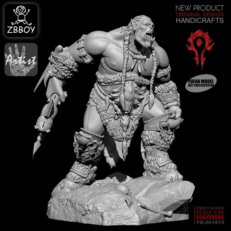 

1/32 Resin Kits ZBBOY resin soldier mode self-assembled TD-201913