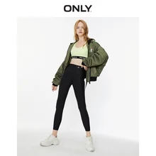 Только женские черные узкие укороченные базовые брюки | 119365504