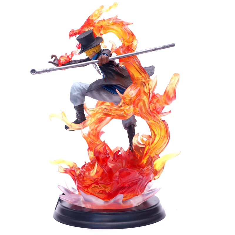 Аниме ONE PIECE Een Stuk DXF Sabo Figuur Speelgoed ПВХ экшн Коллекционная модель куклы игрушки 33 см грот подарок Рождественский подарок