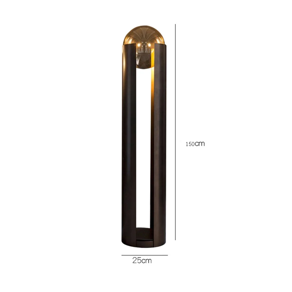 Magic Ball Standing Lamps Living Room Standing Lamp Retro Floor Lamp Crystal Deco Salon Industrial Bar Decorative Floor Lights