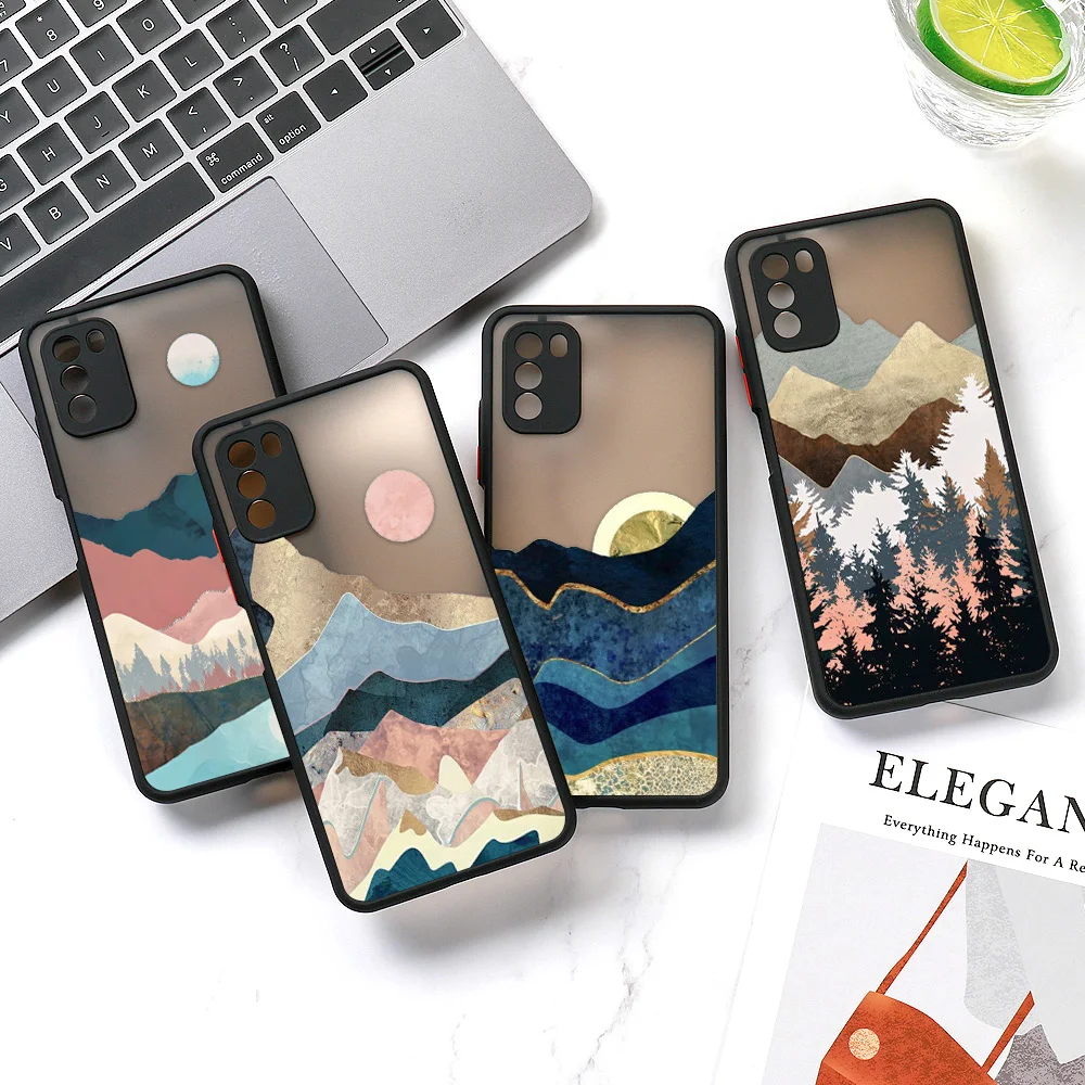 Case for Xiaomi Poco X3 Pro X3 NFC M3 F3 M3 Pro Mi 11 Lite Phone Cases Redmi Note 10 5G 10T 10 Lite Mi 8 9T 10 Back Covers Funda