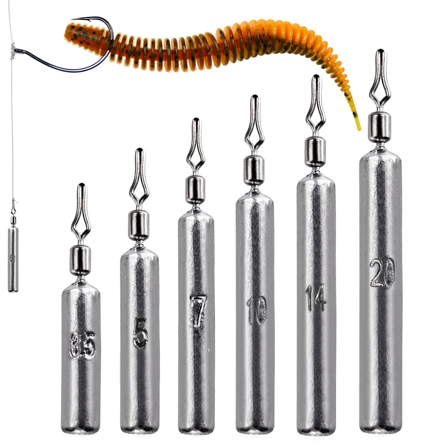 Carp Fishing Accessories Carp Fishing Drop Shot Fishing Sinker Carp