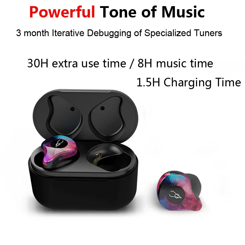 Оригинальные наушники Sabbat X12 Pro TWS Bluetooth BT5.0 беспроводные наушники 6D стерео беспроводные наушники мини наушники с микрофоном