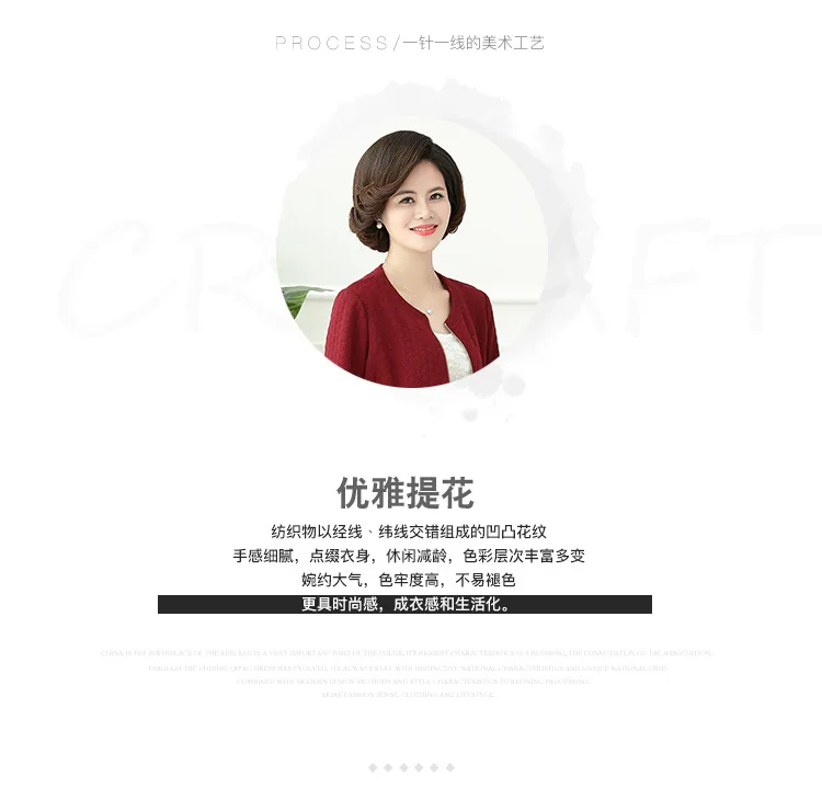 Shui mo jia ren осеннее Новое Стильное платье для женщин среднего возраста женское платье большого размера жаккардовое повседневное пальто