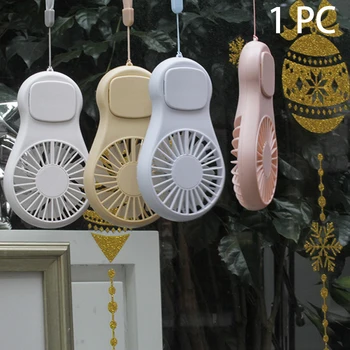 

With LED Light Adjustable Speed Portable Makeup Mirror Rechargeable Summer USB Fan Cooling 3 In 1 Mini Handheld Cute Home Travel