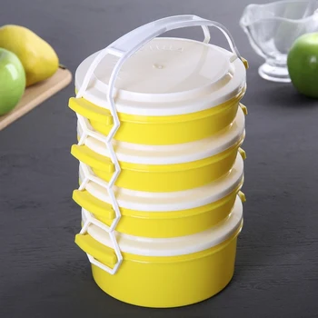 

A set of containers "Trapeznitsa", 4 pcs: 3 pcs - 600 ml, 1 pc - 1 l