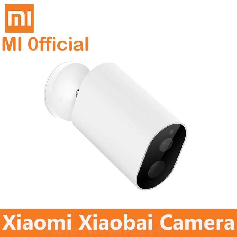 

Xiaomi Mijia Xiaobai Smart Camera Battery With Gateway IP65 Waterproof Wireless 1080P HD Humanoid Detection WiFi Camera