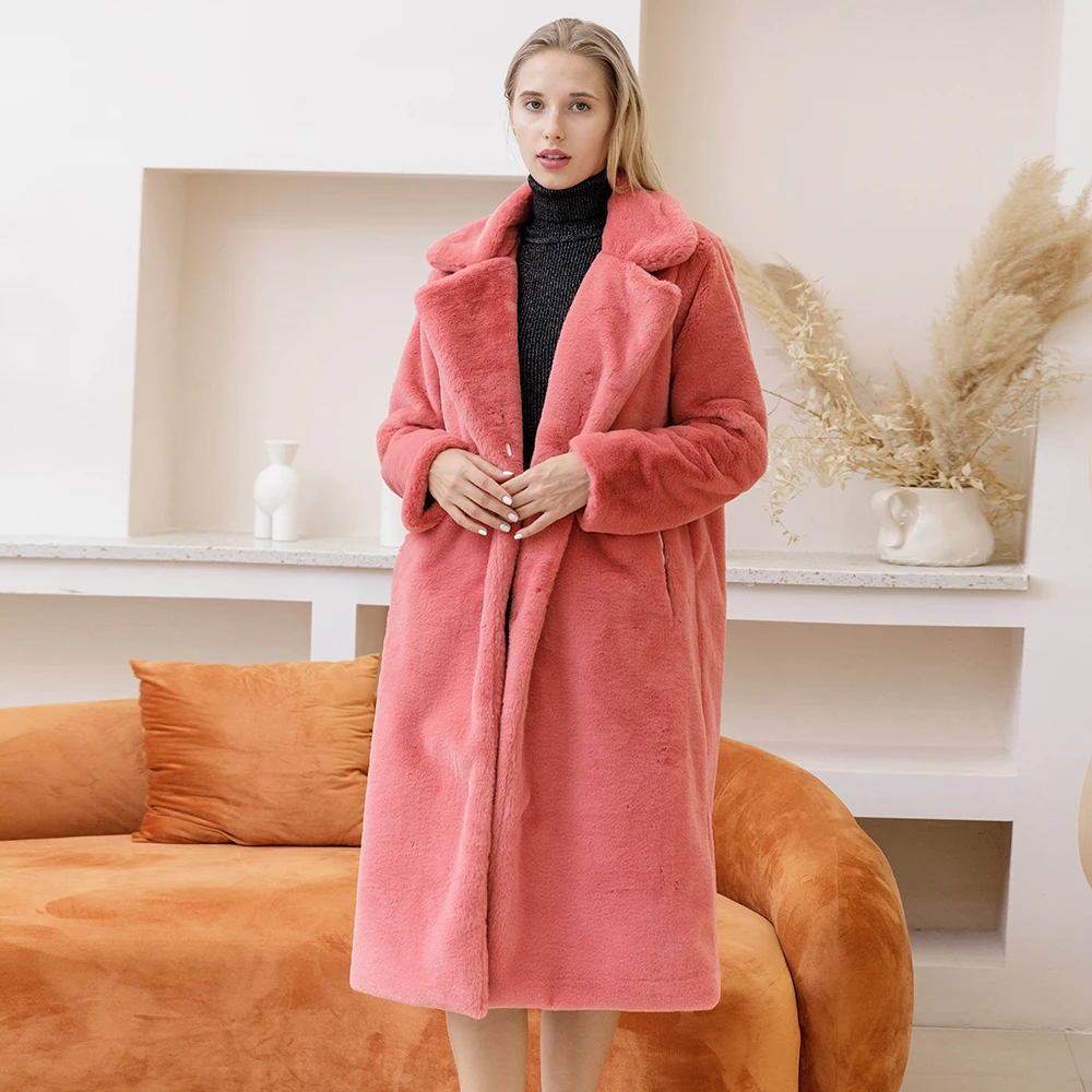 Winter Love Faux Fur Coat - beige Mサイズ Fubail / Winter Love Faux Fur Coat