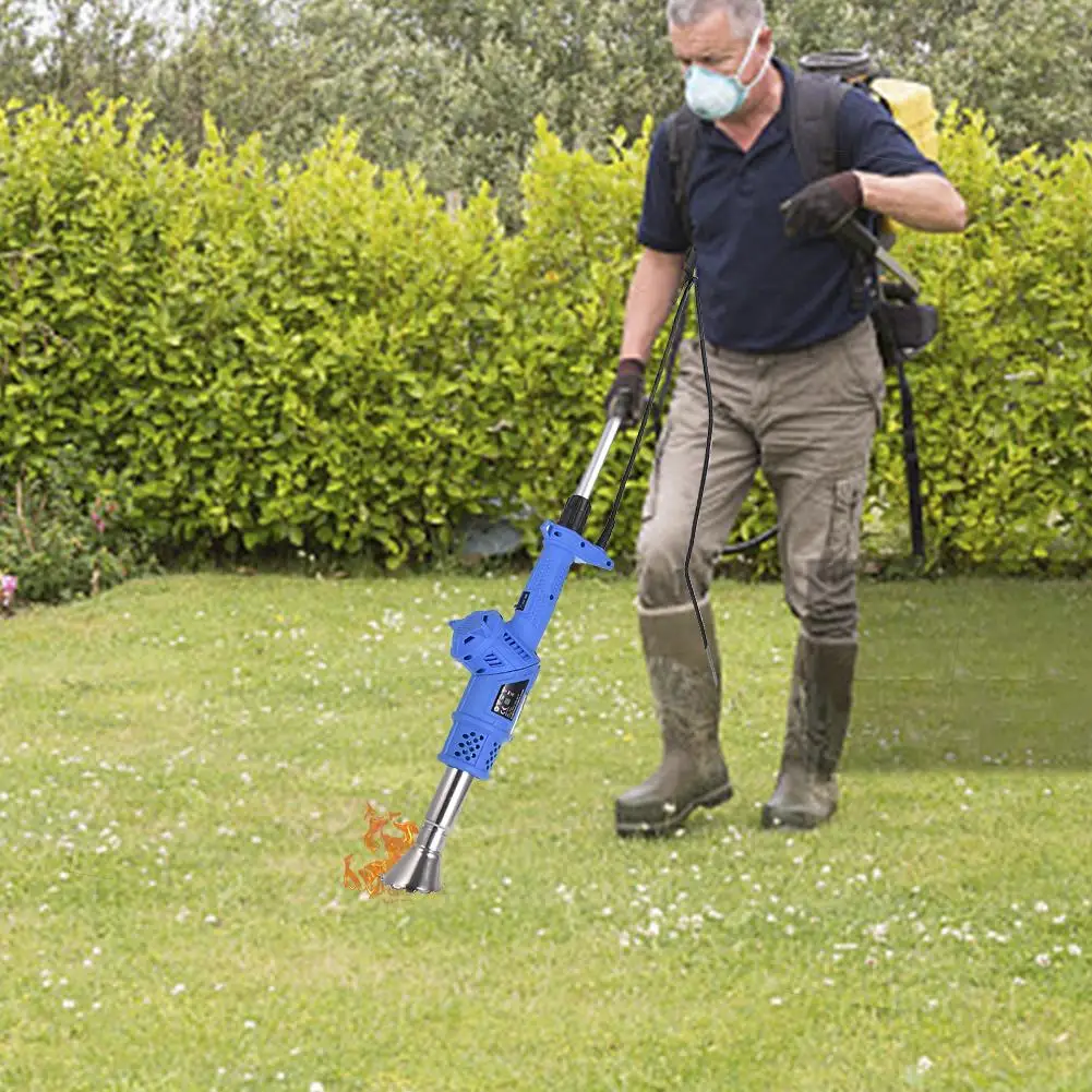 

Electric Weed Burner 3-in-1 Function Weeder No Gas And Chemical Weed Burner 2000W Garden Tools With 1.8M Cable 5 Nozzles