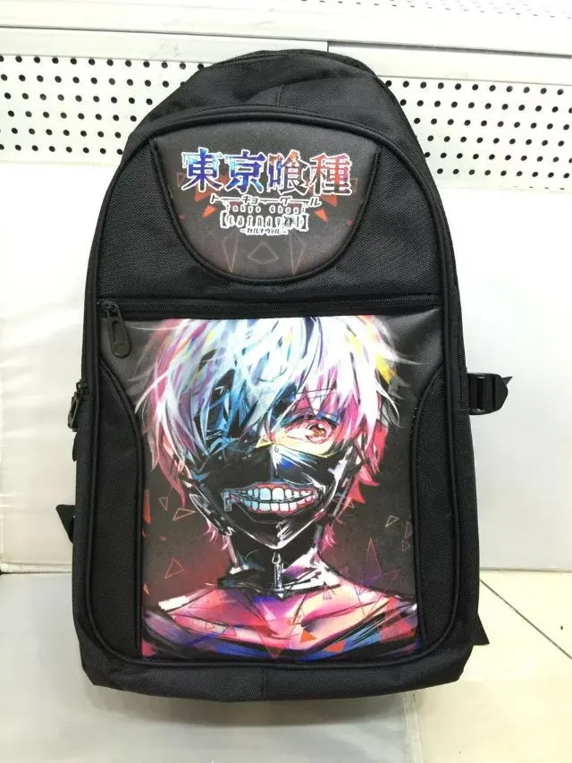 

LISM Tokyo Ghoul anime Canvas Backpacks Rucksacks Cartoon School Backpack Casual Bags travel Knapsack Unisex New
