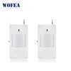 wireless PIR sensor motion detector 1527 type without battery for home security alarm system ► Photo 1/5