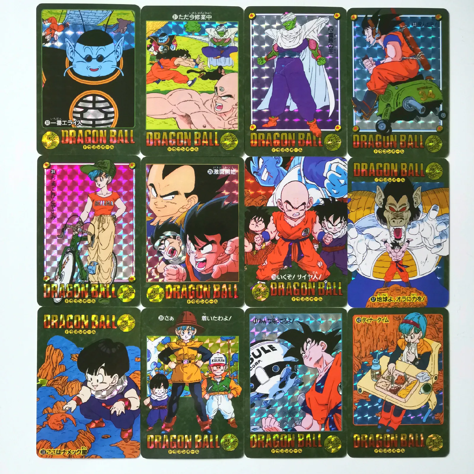 42 шт./компл. супер Dragon Ball-Z Реплика Storm Clouds Heroes batch Card Ultra Instinct Goku Vegeta игровая коллекция карт