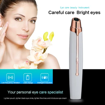

Eyes Wrinkle Removal Pen Eye Massage Instrument Vibration Beauty Pen Eye Face Anti-Ageing Wrinkle Dark Circle Pen