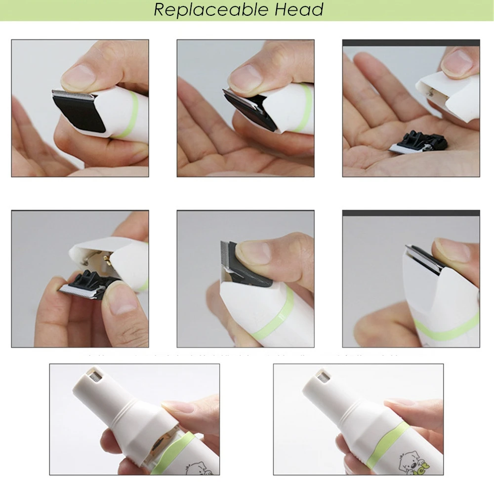Codos CP-5200 2 in 1 Pet Grooming Tools Dog Cat Hair Trimmer Electric Pets Clippers Nail Grinder Paw Haircut Machine pet hair trimmer pet nail grinder