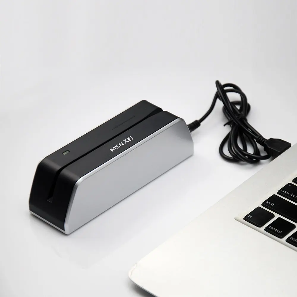 Считыватель карт MSRX6 USB Magstripe записывающее устройство MSR X6 без bluetooth|Считыватели