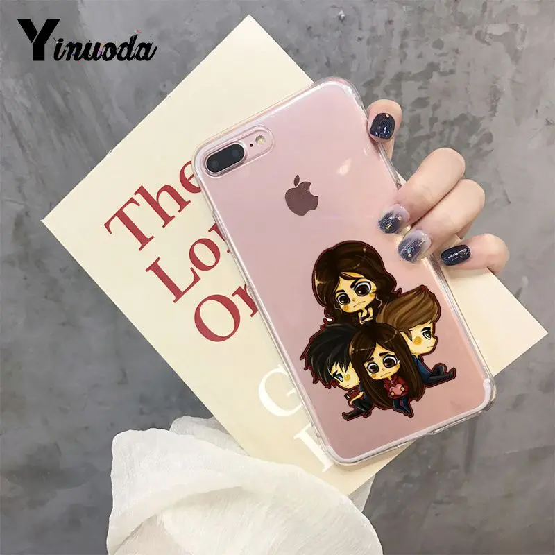 Чехол для телефона с дневниками вампира Стефана Деймона Сальваторе IPhone 8 7 6 6S Plus 5
