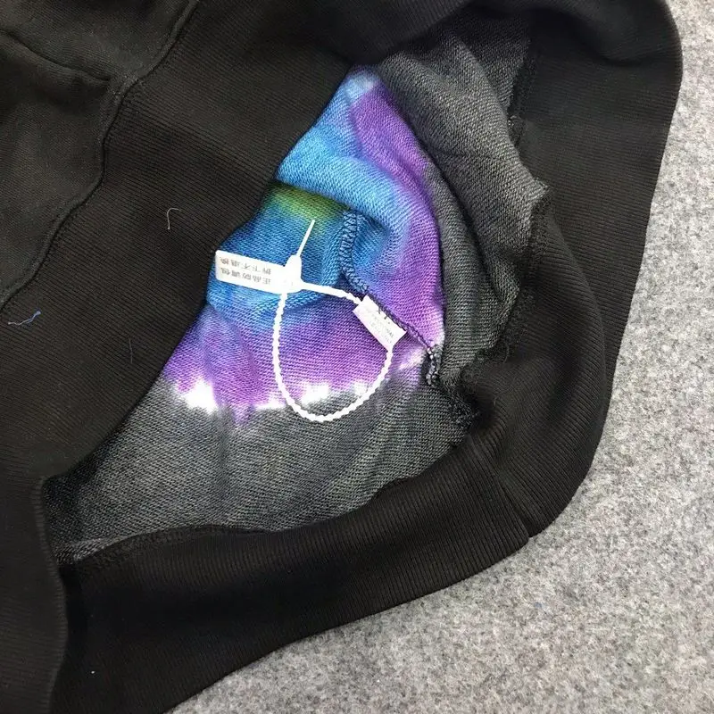 Трэвиса Скотта Astroworld толстовки Европа Тур Tie Dye свитшоты для женщин и мужчин Высокое качество модные мужские s ASTROWORLD пуловер