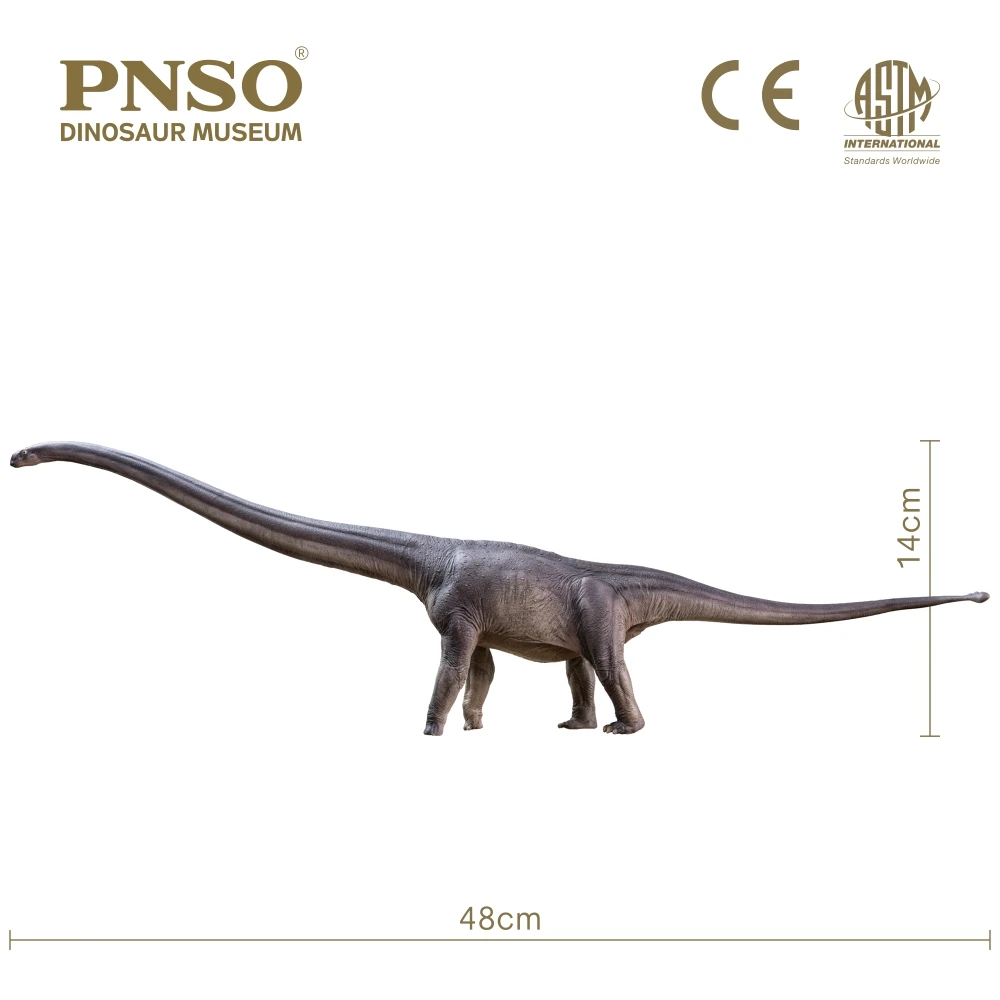 Er-ma o Mamenchisaurus Modelos de Arte Pnso Dinossauro Museus Série Novo 1:45 Científica 6 Brinquedos e hobbies