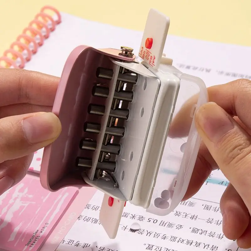 B5 30/26/20 Holes DIY Loose Leaf Hole Puncher Handmade Scrapbook Tools Office School Supplies