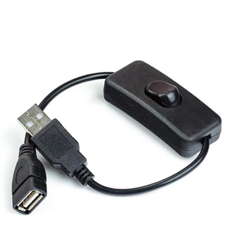 Новый USB кабель с переключателем включения/выключения питания для Raspberry Pi