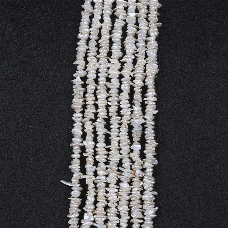 hot sale 5-6mm AA grade keshi freshwater pearl strands | Украшения и аксессуары