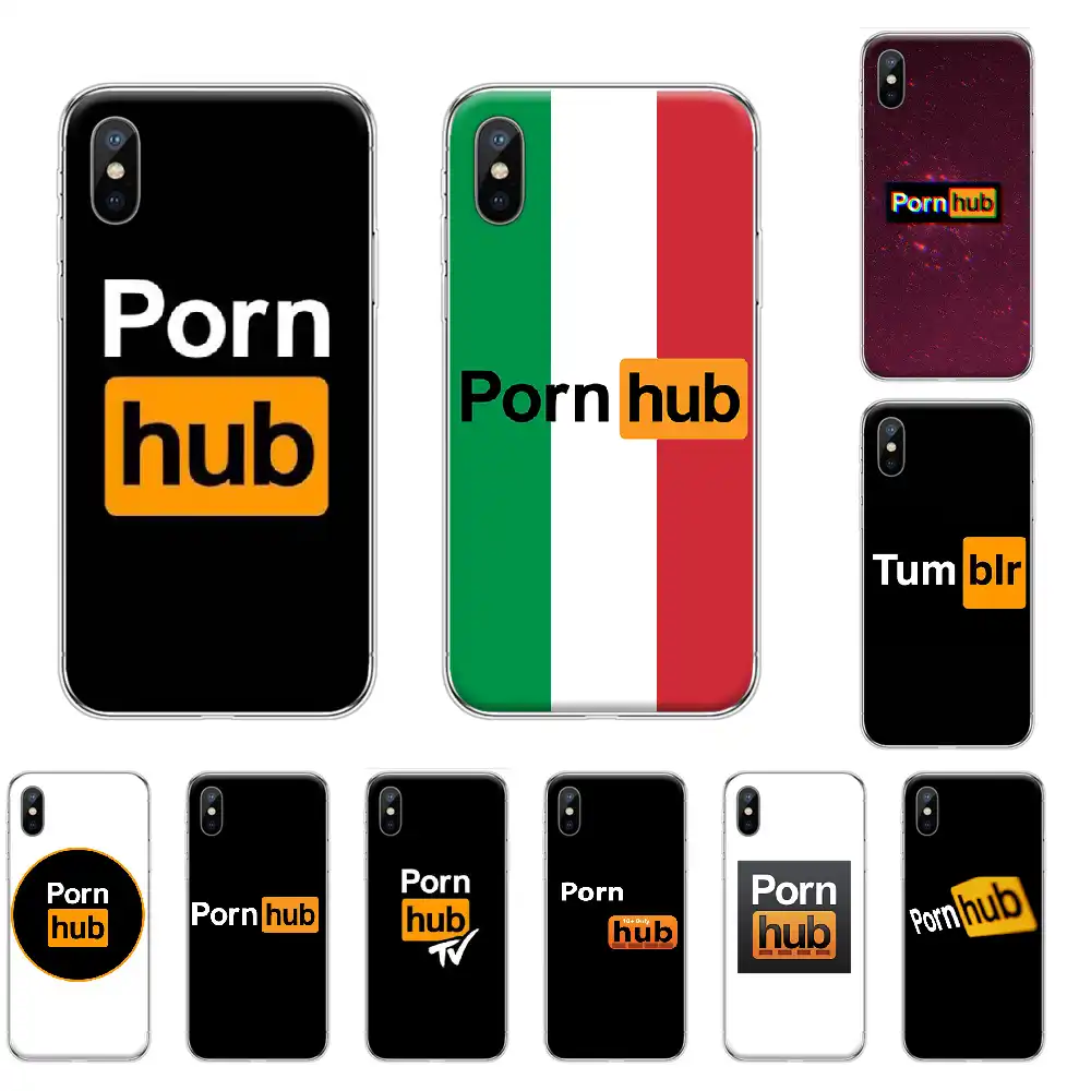 6s Porn - Porn hub TPU Soft Rubber Phone Cover For iphone 4 4s 5 5S SE 5C 6 6S 7 8  plus X XS XR 11 PRO MAX|Half-wrapped Cases| - AliExpress