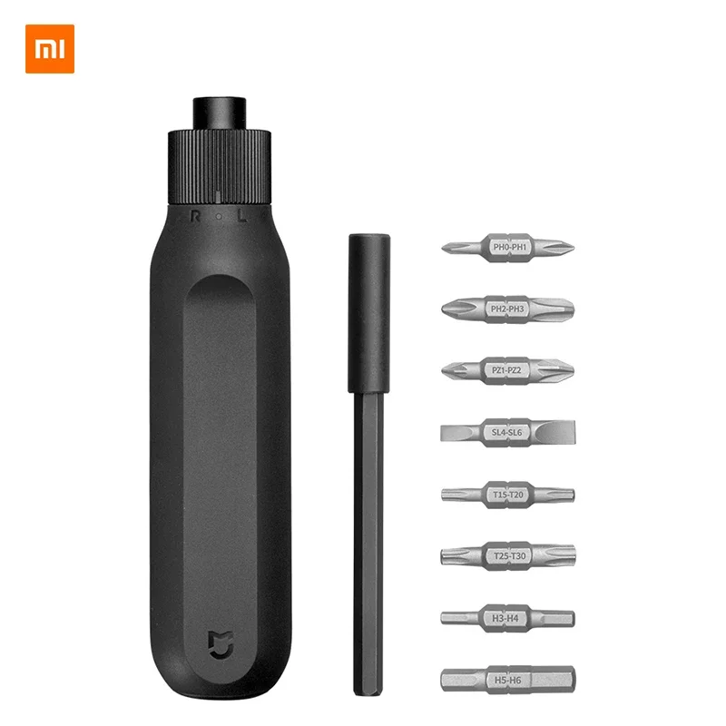 Original Xiaomi Mijia Ratchet Screwdriver 16 in 1 Screwdriver Kit Precision Magnetic Bits DIY Screw Driver S2 Bits Repair Tool