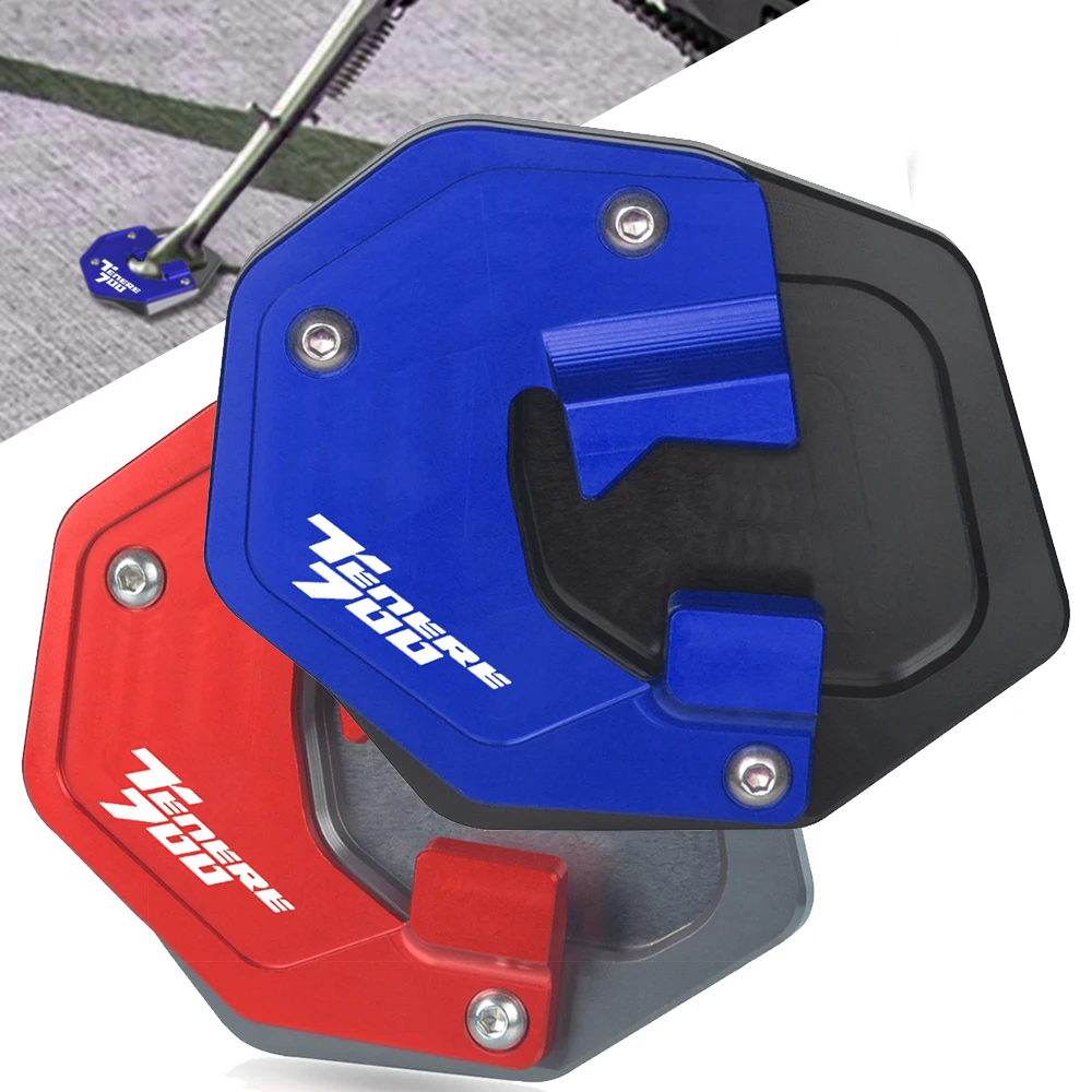 FOR YAMAHA TENERE 700 Tenere700 XTZ 700 T700 2019 2020 2021 Motorcycle Accessories Side Stand Enlarge Plate Kickstand Extension