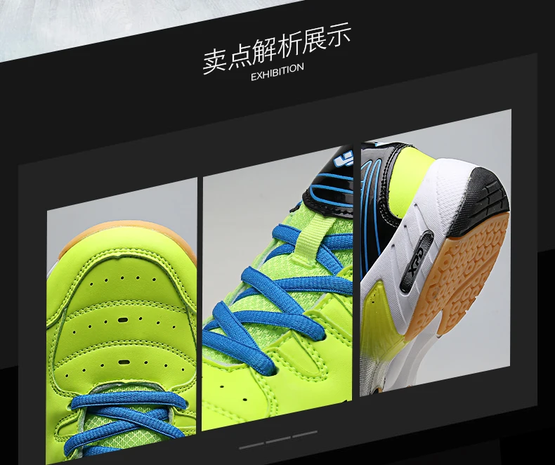 Professional Badminton Shoes For Men Women Anti Slip Tennis Badminton Sneakers Breathable Sneakers For Table Tennis Trainers