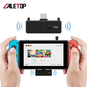 

USB Type-C V5.0 Audio Bluetooth Transmitter For Nintendo Switch PS4 Adapter EDR A2DP SBC Low Latency Wireless Transmitter