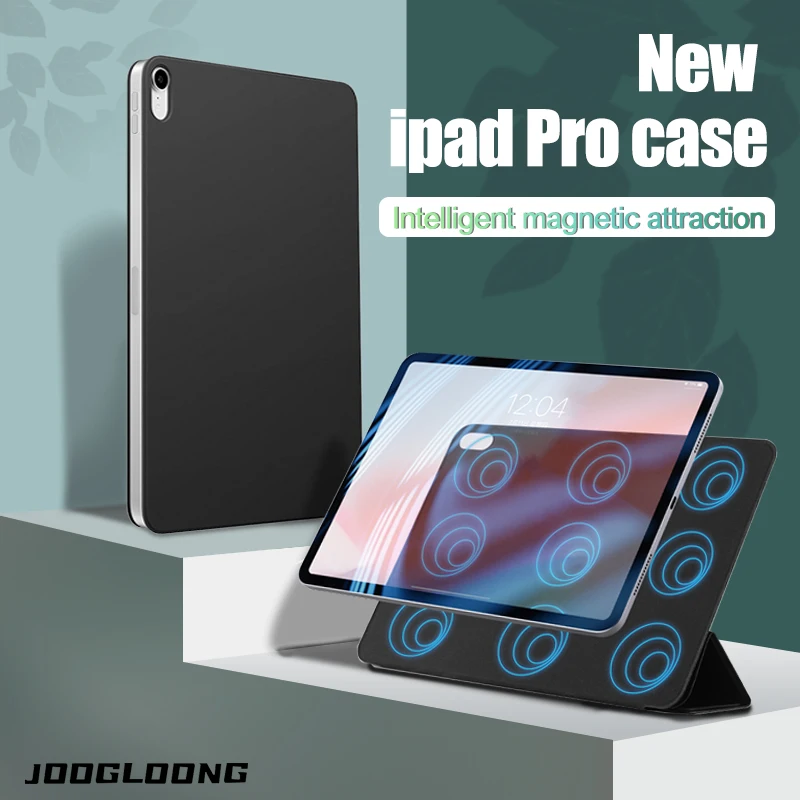 

Case for New iPad Pro 11 2020 Case Pro 2020 12.9 2nd 4th Generation Strong Magnetic Case Capa Funda Support Apple Pencil
