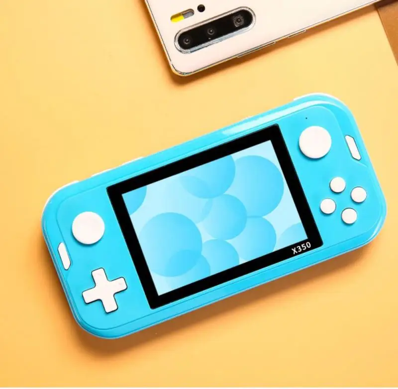 Handheld Game Player X350 Video Game Console Mini Retro Console With 6000+ Games 3.5 Inch IPS Screen For GBA/MD/FC 10 Emulators