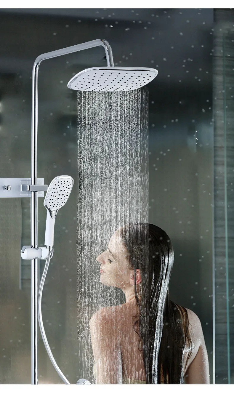 Description Picture 5 of itemShower Faucets Bath Tub Mixer Bathroom Set Waterfall Faucet Bath Shower System