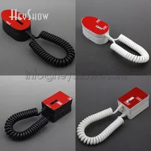 20 шт мобильный сотовый телефон безопасности стенд Противоугонный дисплей держатель черный белый кронштейн квадратный овальный выдвижной пружинный тяговое устройство