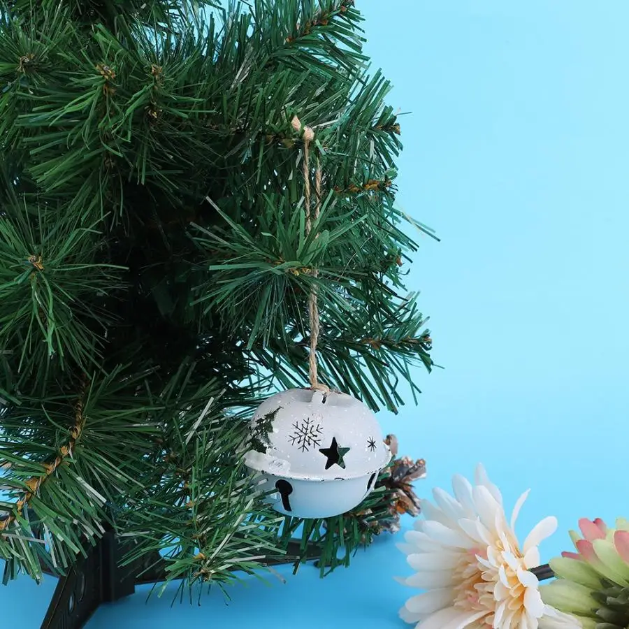 Колокольчик для елки орнамент Санта Клаус Jingle подвеска-Колокольчик Рождественские Висячие колокольчики для Рождественское украшение, подарок