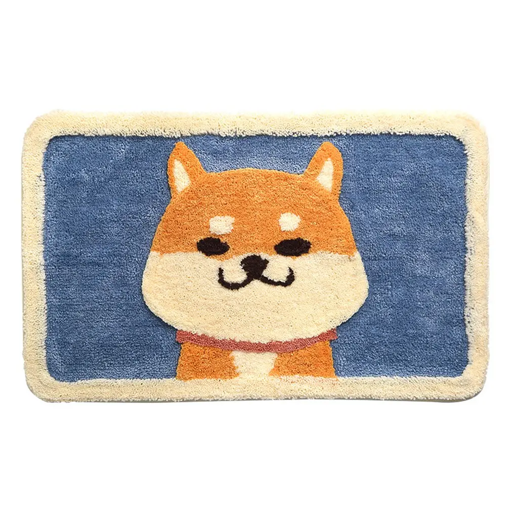 Akita ворсовой ковер коврики для дома ванной двери ванная комната впитывающие коврики Профессиональный Стильный коврик