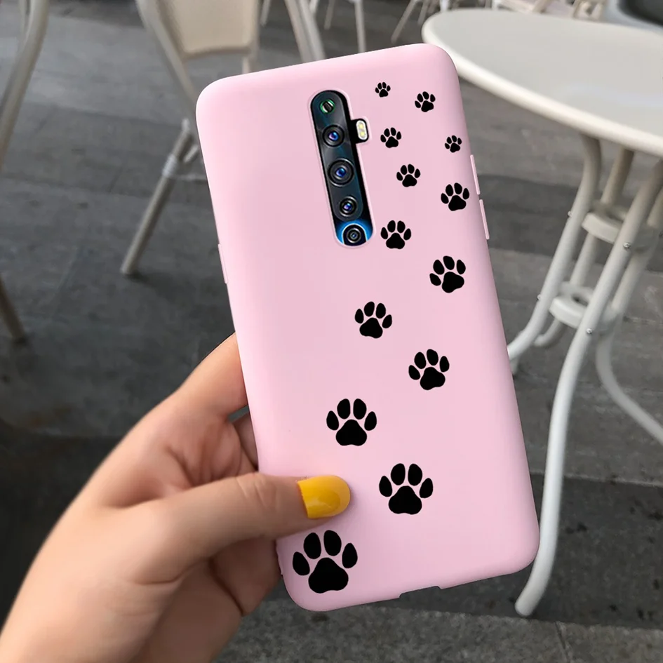 phone cover oppo Silicone Case For OPPO Reno2 Z Cover Reno2 F Soft TPU Back Protective Phone Case For OPPO Reno 2 2F 2Z Reno2Z Cactus Unicorn Bag oppo flip cover Cases For OPPO