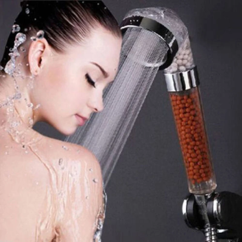 

High Turbo Pressure Shower Head Bathroom Big Large Rainfall/Water Saving Filter