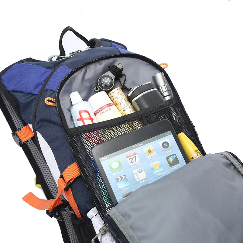 Cheap 18L Bicycle Backpack for men,MTB Bike Outdoor equipment Climbing Hiking Backpack,Breathable Cycling Riding Backpack,no water bag 3