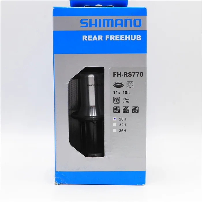 FH-RS770 28hole SHIMANO ULTEGRA RS770 дорожный велосипед дисковый тормоз Центральный замок ступицы 28/32 отверстие - Цвет: FH-RS770 28hole
