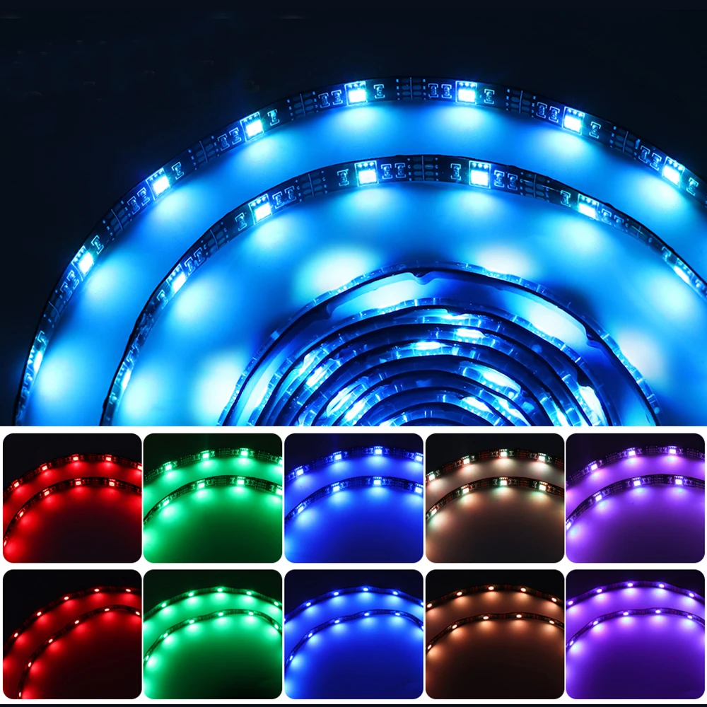 Водонепроницаемая светодиодная лента RGB для подсветки телевизора 5050 5 В