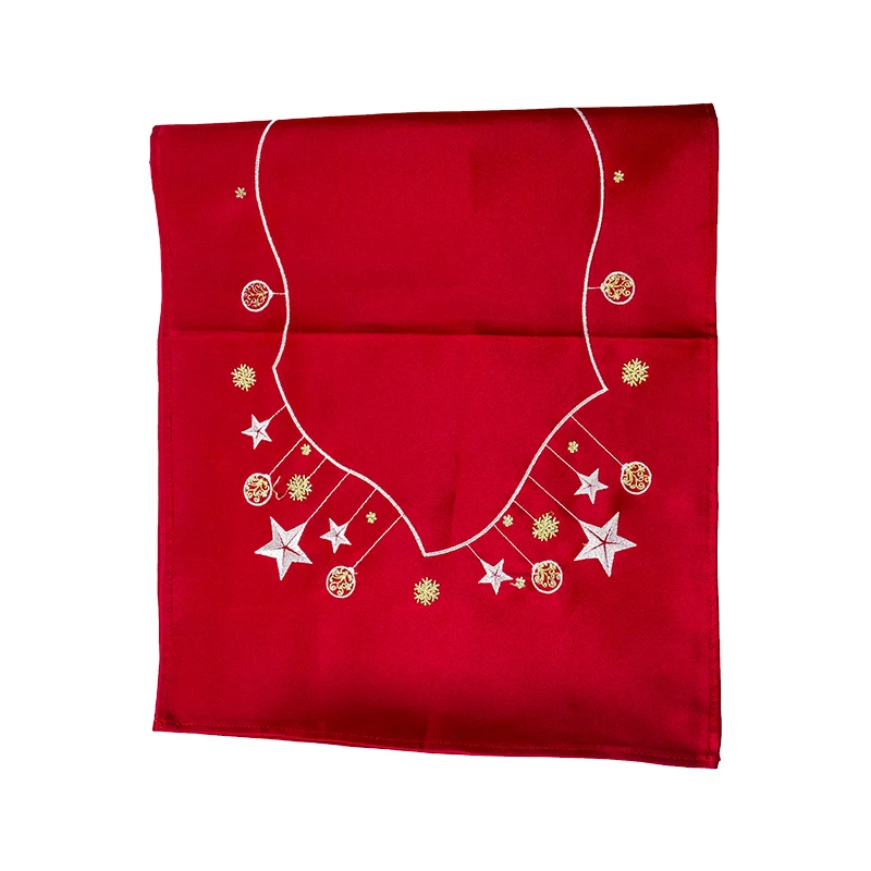 Christmas Table Runners Long Tablecloth Table Covers Christmas Decoration for Home New Year Table Runners Decorations Table flag