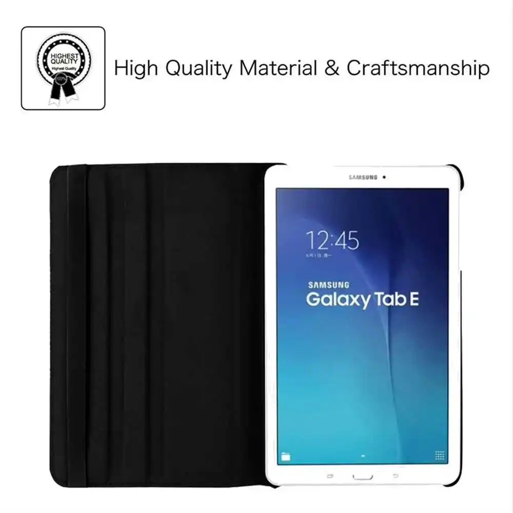Mokoemi 360 Вращающийся Кожаный чехол-книжка с подставкой 9," для samsung Galaxy Tab E 9,6 чехол для Galaxy Tab E 9,6 T560 T561 чехол для планшета