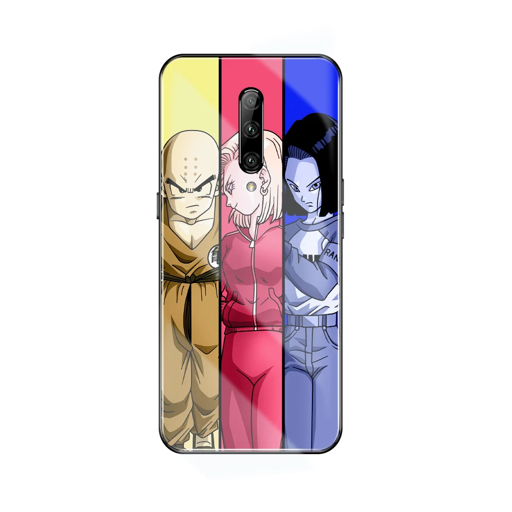 Чехол для OnePlus 7t чехол Dragon Ball One Plus 7 pro стеклянная задняя крышка 1+ 6T DIY чехол для телефона оболочка для One Plus 6t 6 7 pro 5 5t - Цвет: 0251
