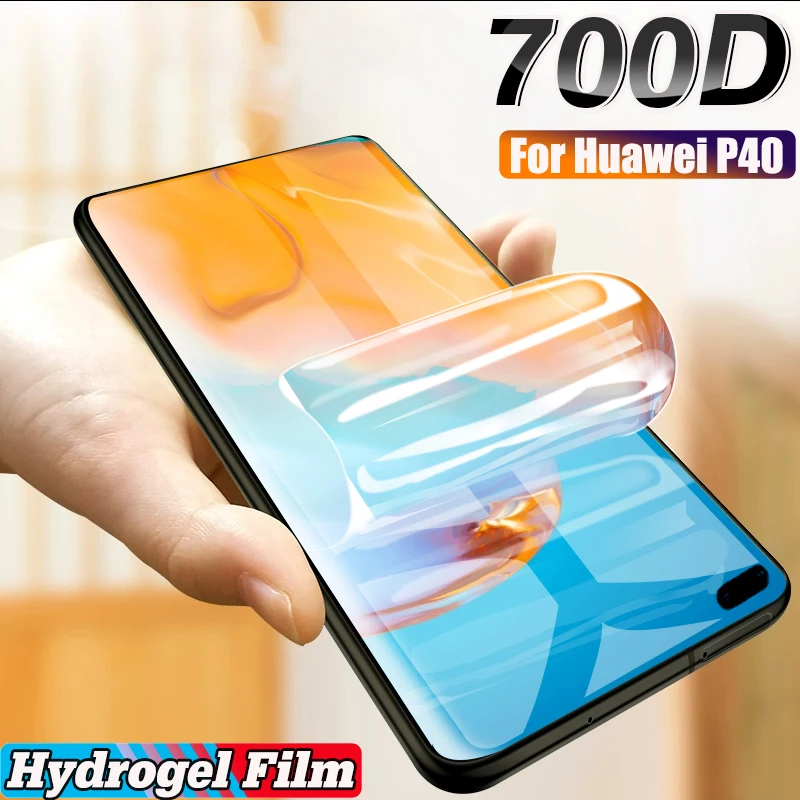 Гидрогелевая защитная пленка 700D для экрана Huawei P40 P30 P20 Lite, Защитная пленка для Mate 20 30 Pro Lite P Smart 2019 Z Y6 2018|Защитные стёкла и плёнки| | АлиЭкспресс