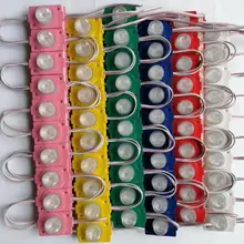 12 В 12 В высокомощный водонепроницаемый светодиодный модуль с впрыском Лен 1 светодиодный, белый, теплый белый 1,5 Вт для двухстороннего лайтбокса высокой яркости